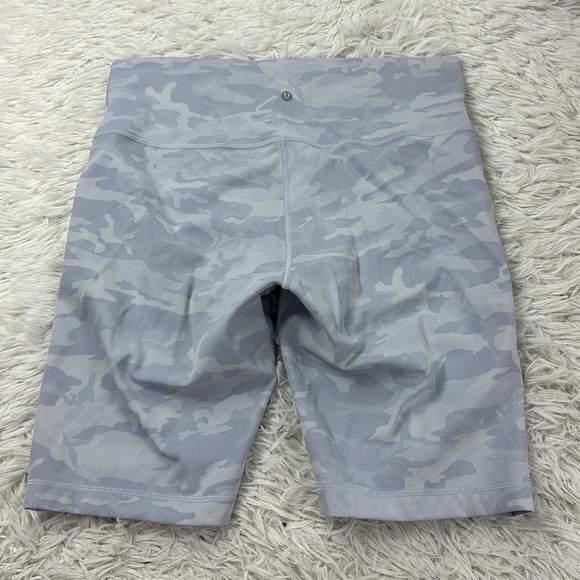 Lululemon Wunder Under Short 10" *Ribbed Incognito Camo Jacquard Alpine - Picture 3 of 4